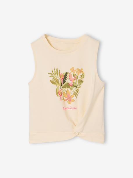 Fille-T-shirt, sous-pull-T-shirt-T-shirt fille imprimé