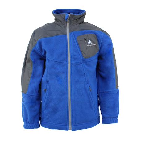 Blouson polaire garçon ecelik Bleu+Gris+Noir+Rouge 1 - vertbaudet enfant 