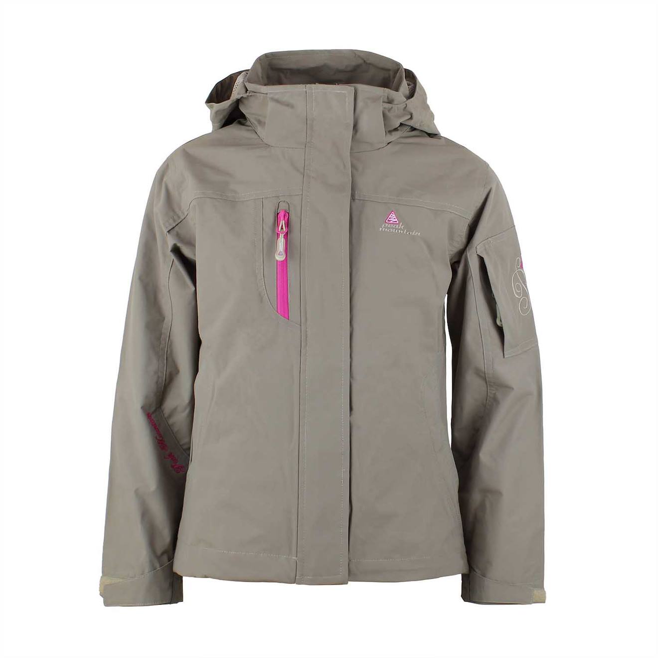 Parka De Ski Fille Galani Taupe