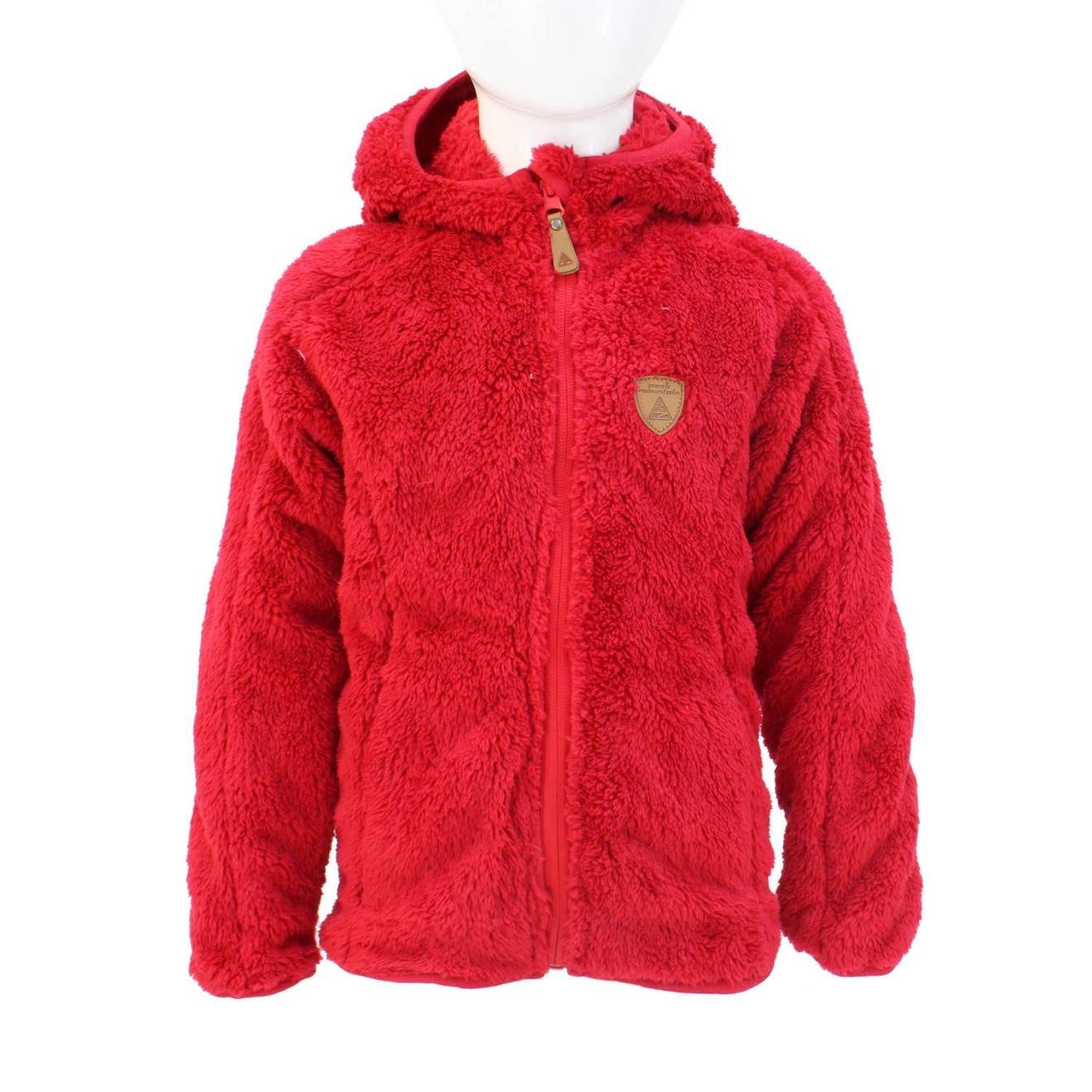 Blouson Polaire Fille Galane Rouge
