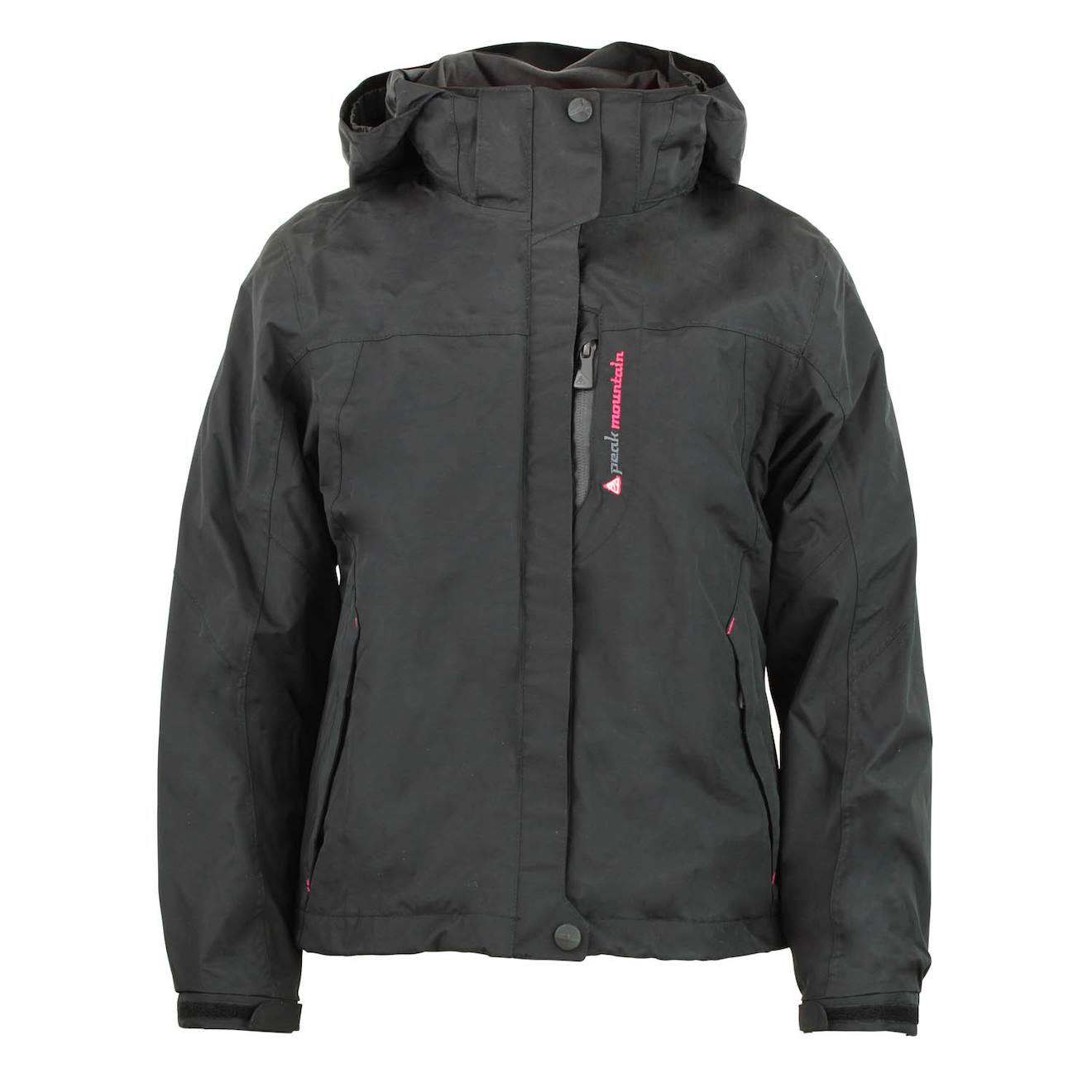 Blouson De Ski Fille 3 En 1 Fille Faciono Noir