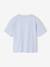 T-shirt fille manches Reine des neiges bleu ciel 2 - vertbaudet enfant 