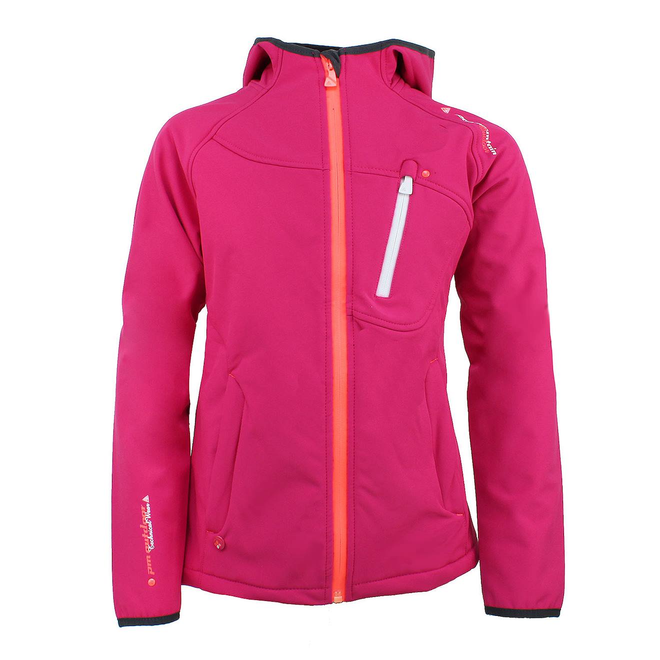 Blouson Softshell Fille Fanso Fuchsia