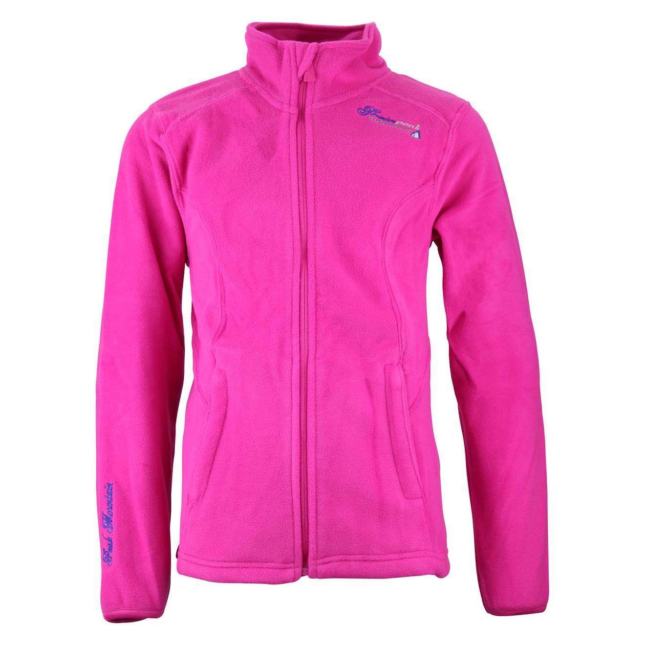 Blouson Polaire Fille Gadara Fuchsia