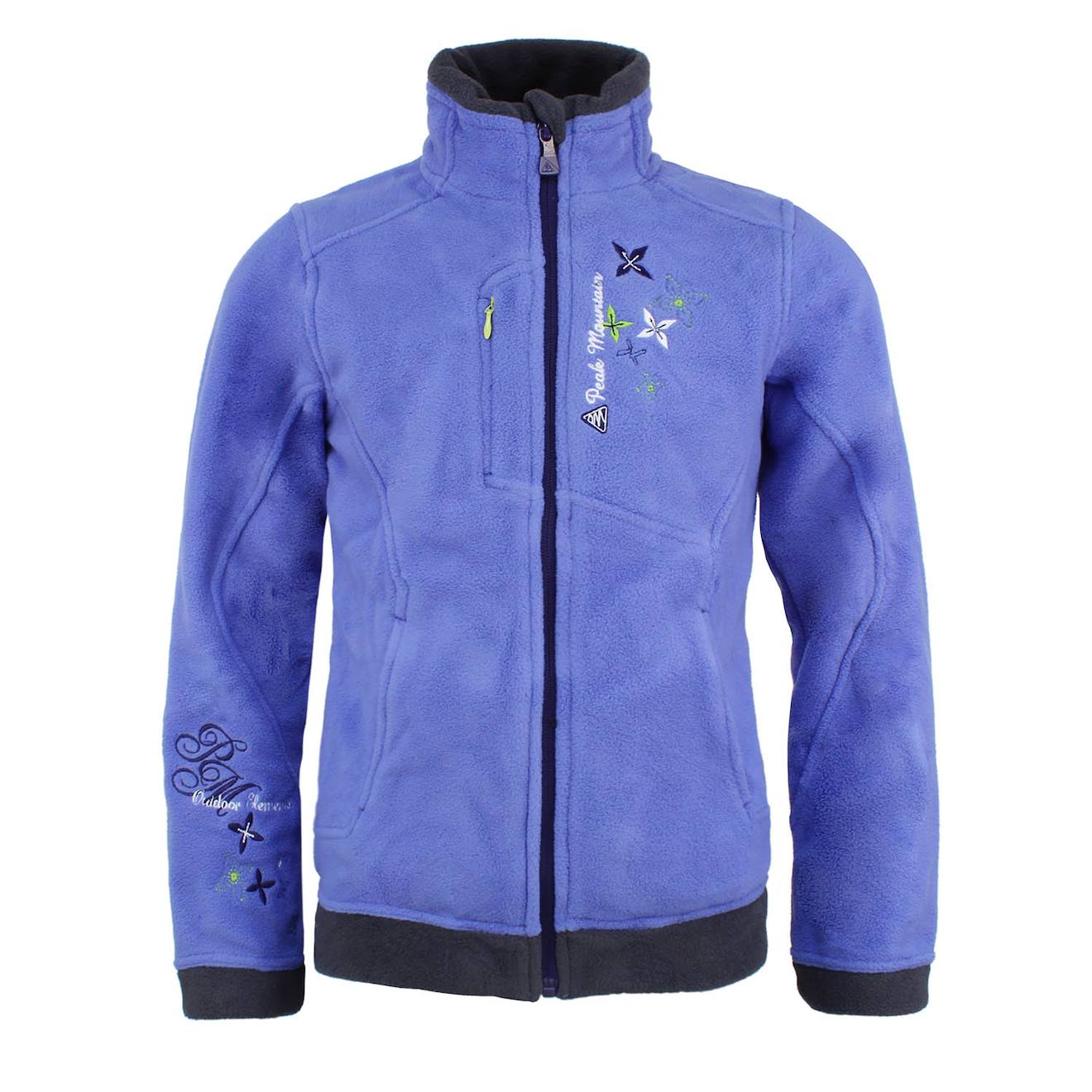 Blouson Polaire Fille Faril Bleu