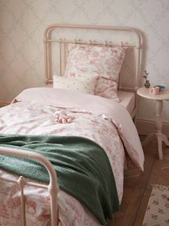 Linge de maison et décoration-Linge de lit enfant-Housse de couette coton "esprit petit jouy"