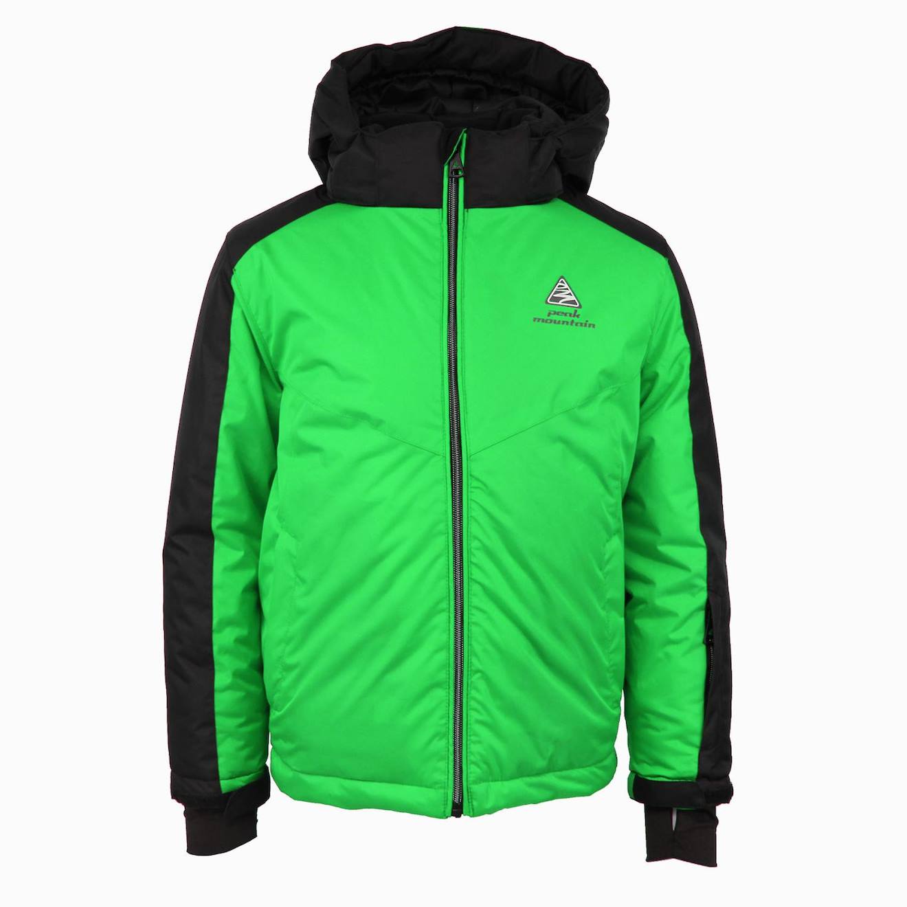 Blouson De Ski Garçon Egee Vert/noir