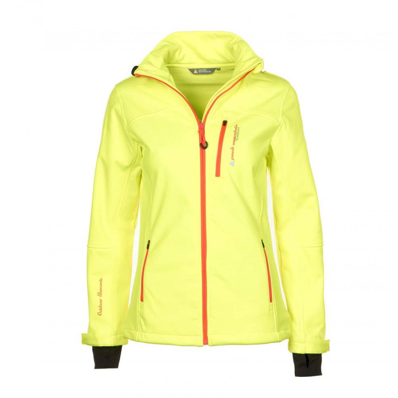 Blouson Softshell Fille Ganne Jaune