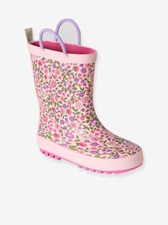 Bottes pluie fille caoutchouc  - vertbaudet enfant