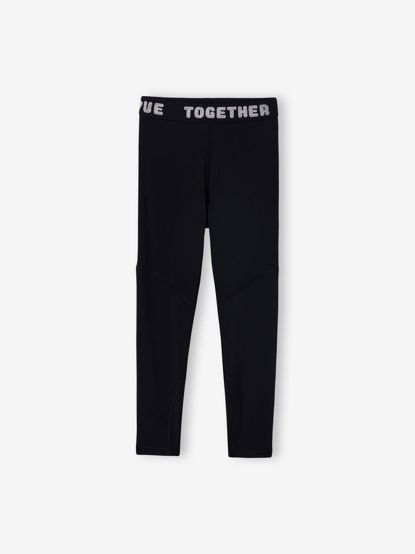 Legging fille essentiel anthracite