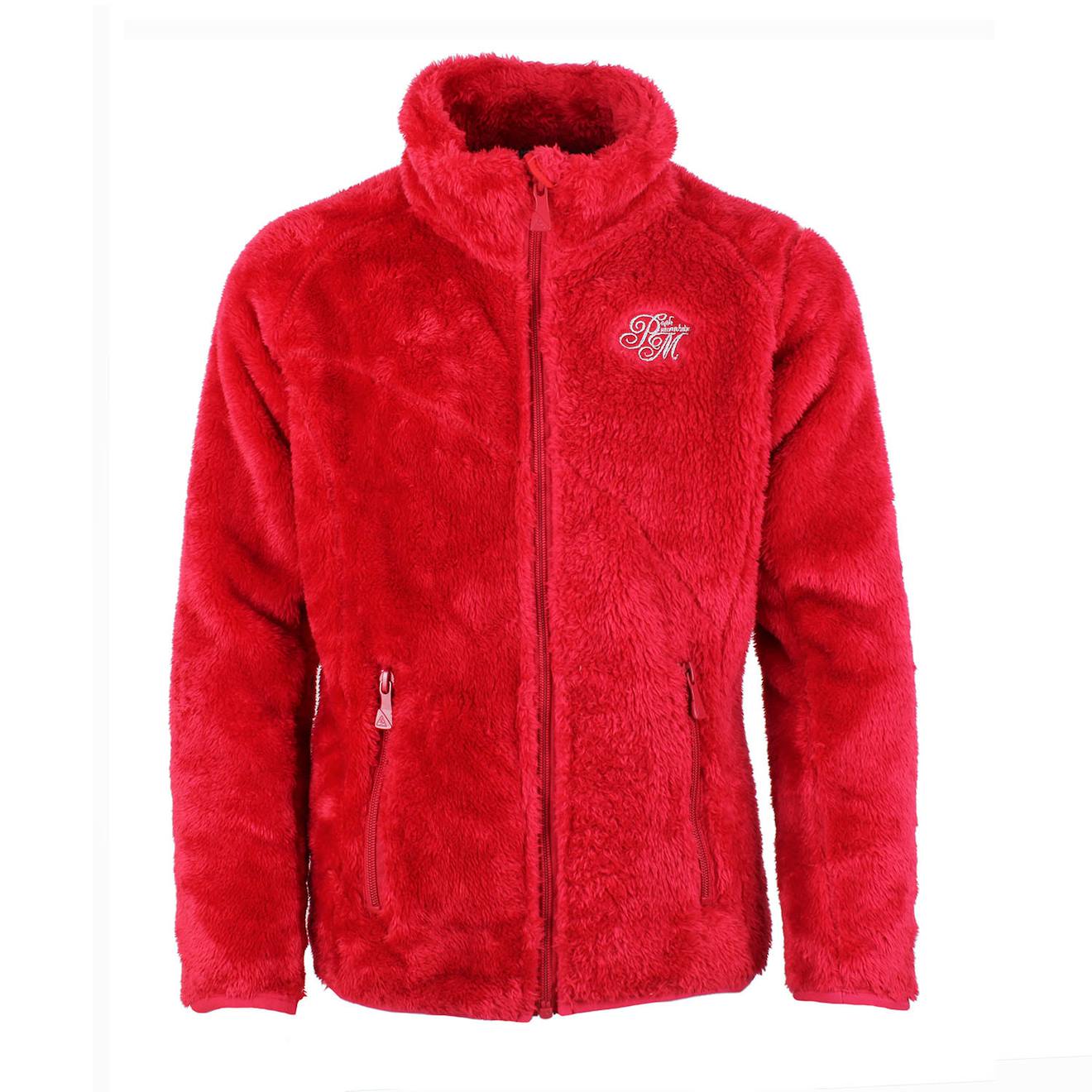 Veste Polaire Fille Fariane Rouge