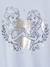 T-shirt fille manches Reine des neiges bleu ciel 3 - vertbaudet enfant 