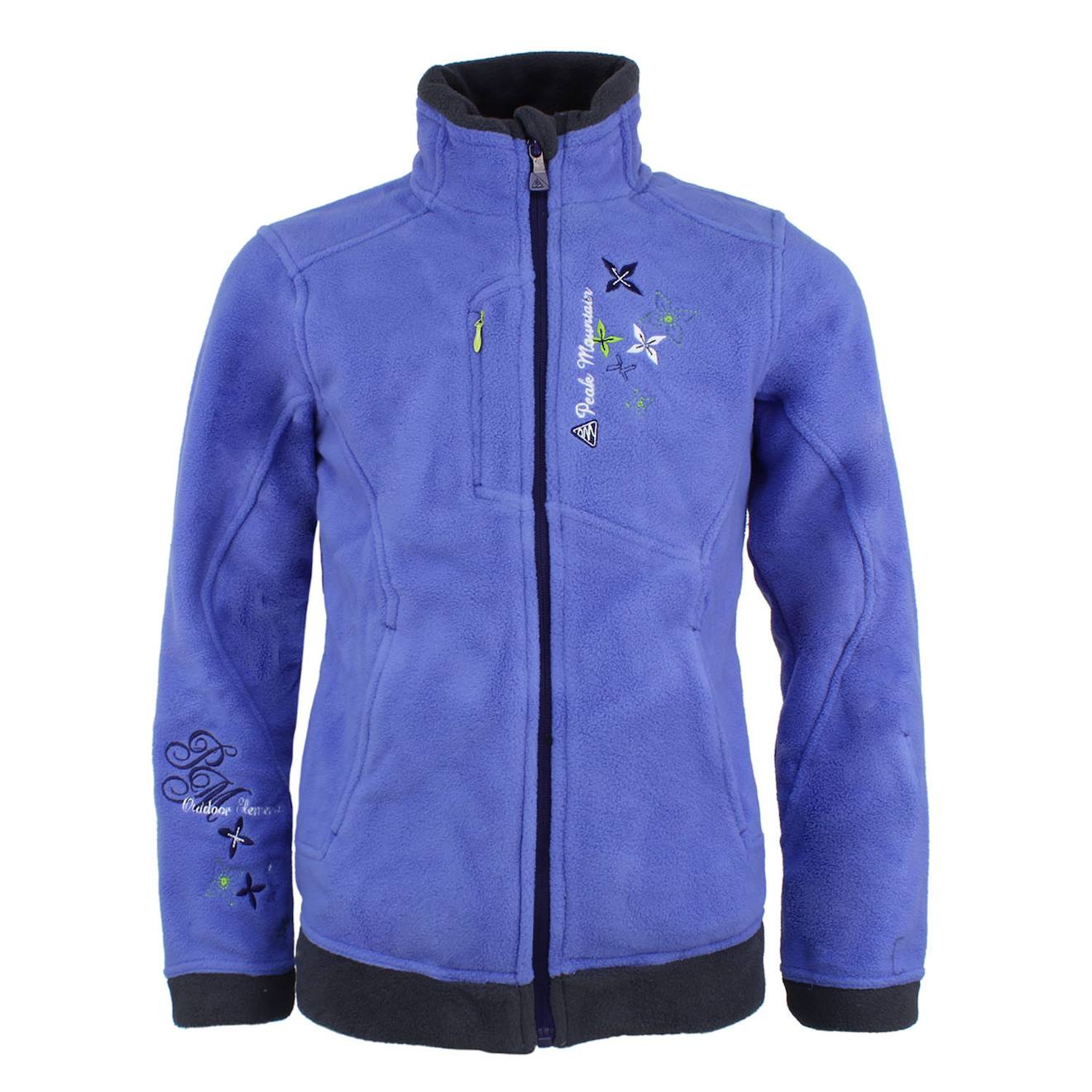 Blouson Polaire Fille Garil Bleu