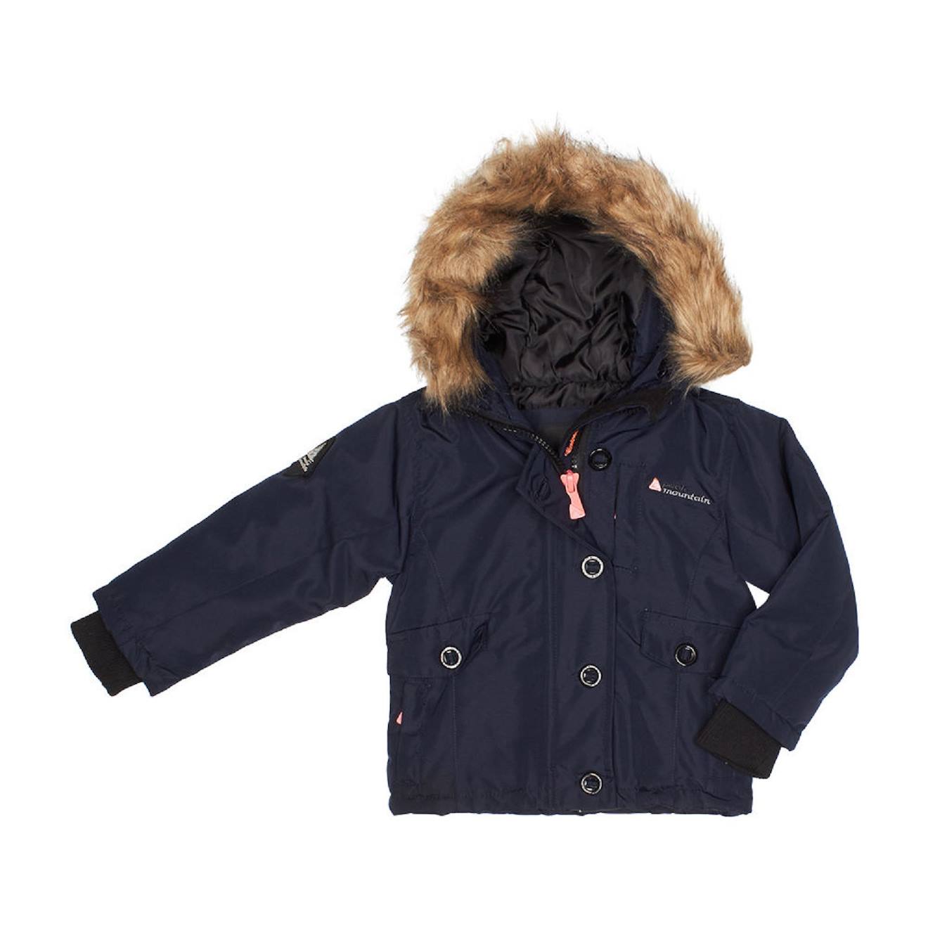 Parka De Ski Fille Falava Bleu Marine