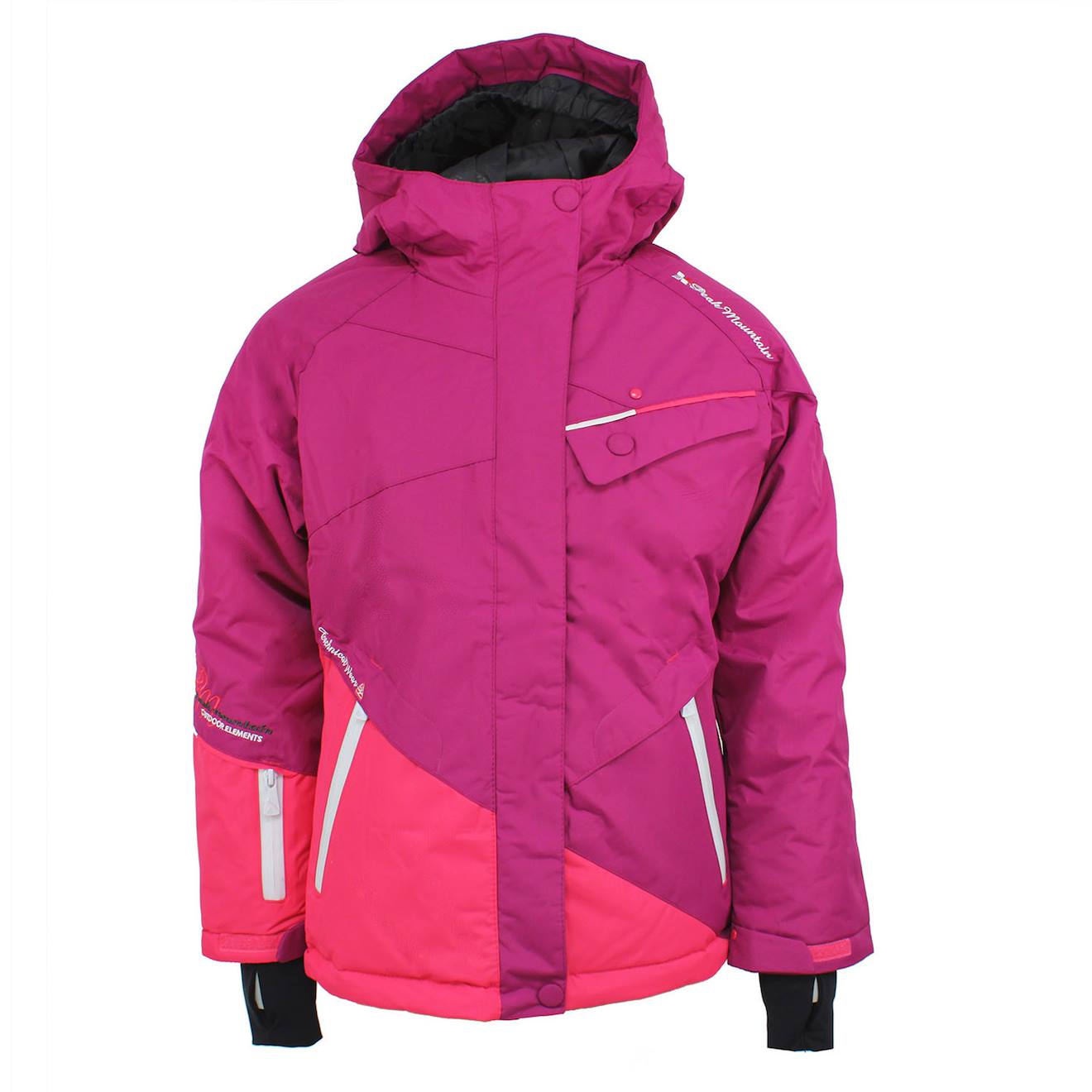 Blouson De Ski Fille Gatene Fuchsia