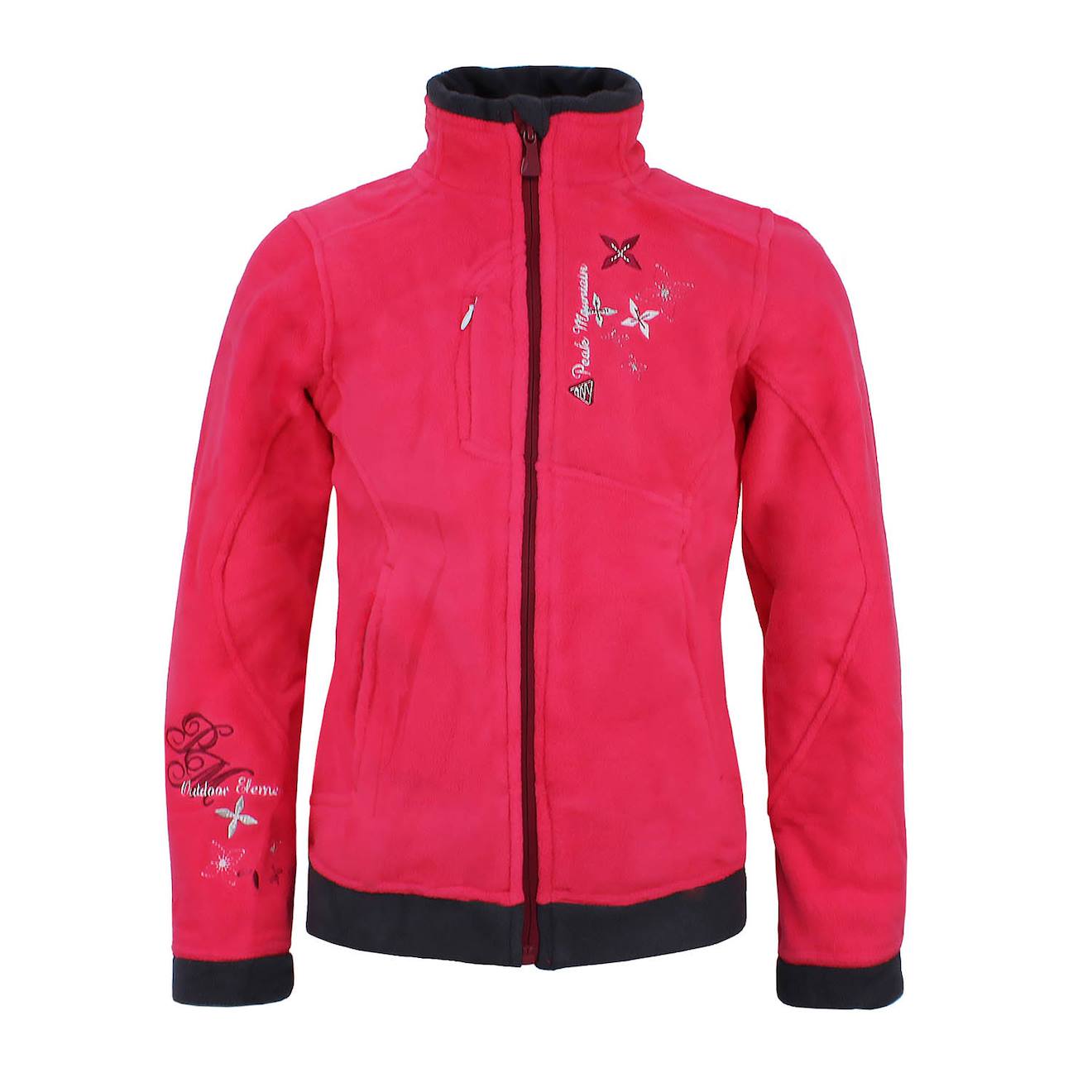 Blouson Polaire Fille Faril Fuchsia