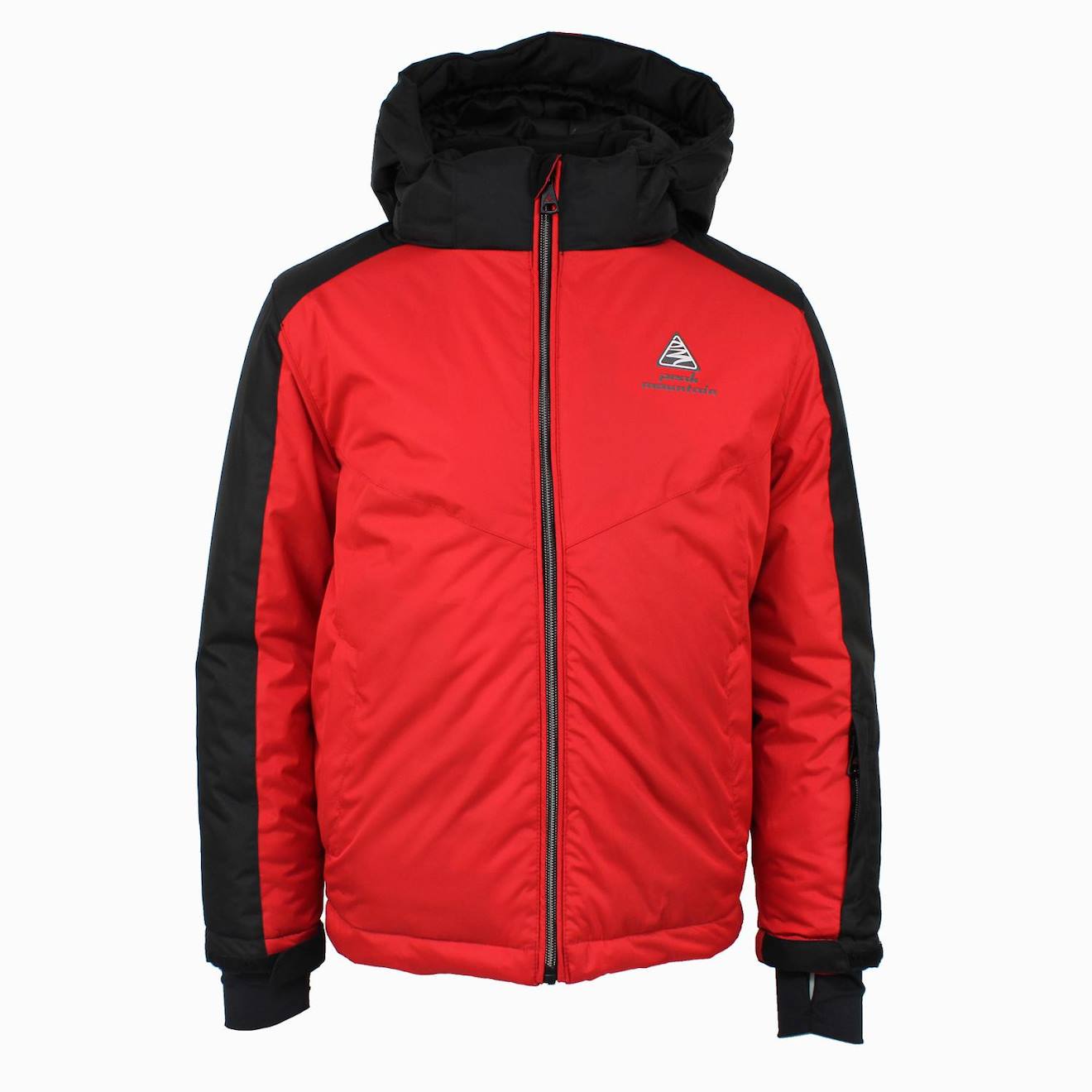 Blouson De Ski Garçon Egee Rouge/noir