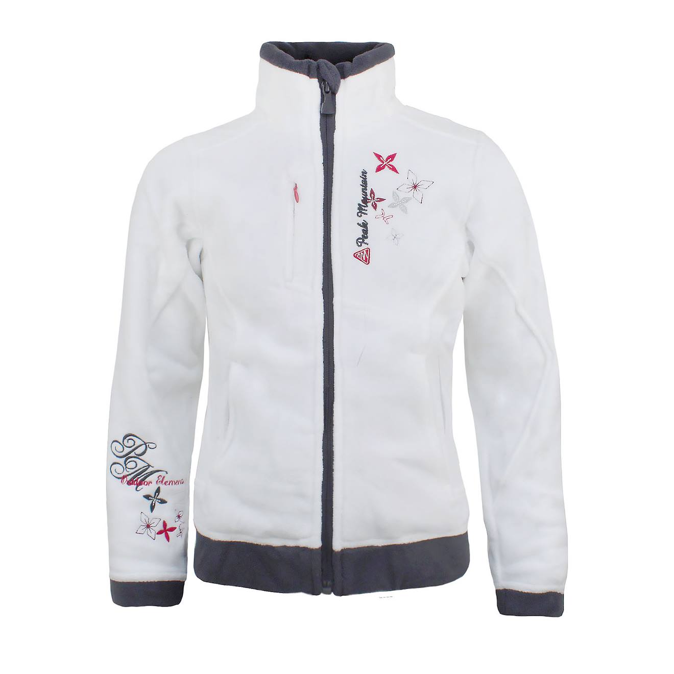 Blouson Polaire Fille Faril Blanc