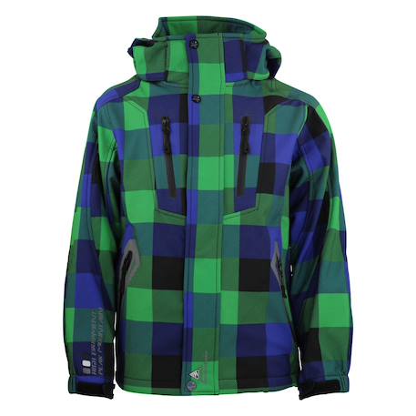 Garçon-Manteau-Blouson, parka-Blouson softshell garçon ecina