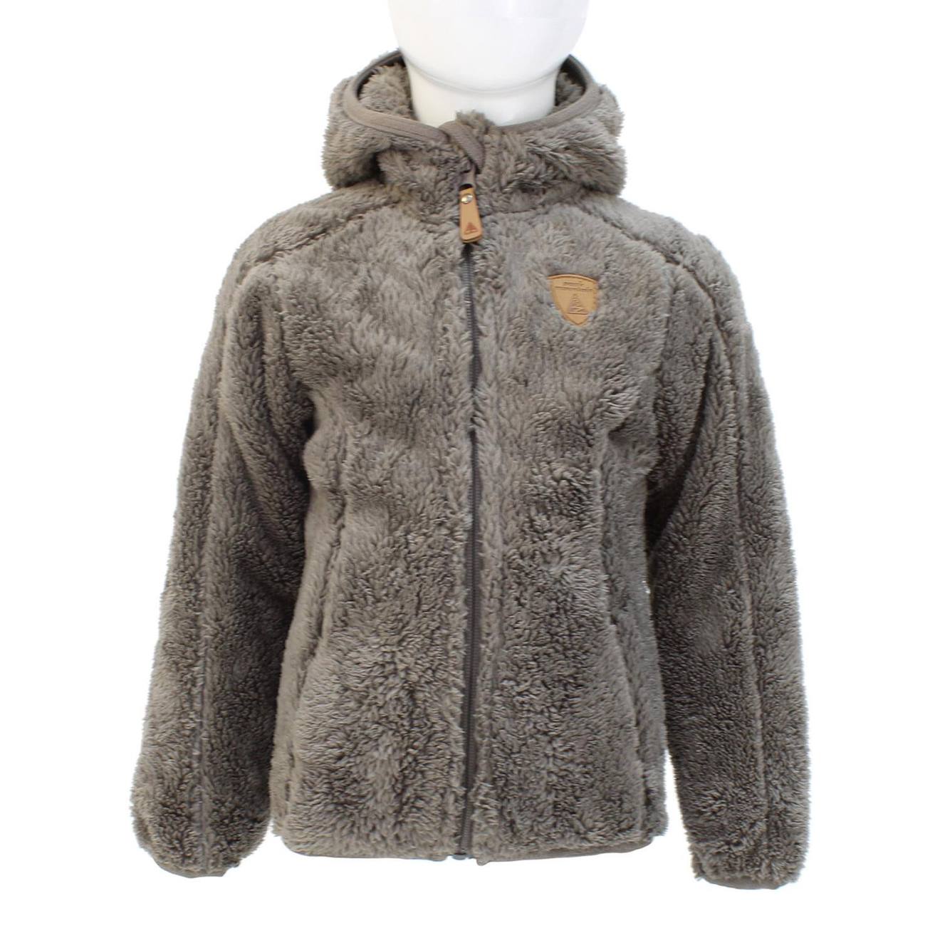 Blouson Polaire Fille Galane Taupe