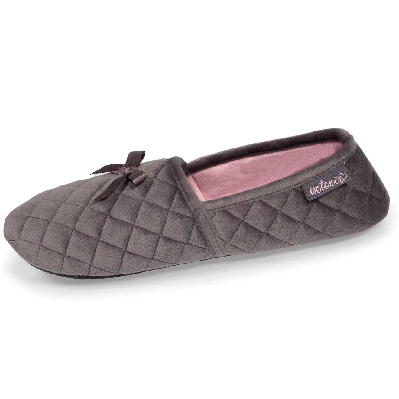 Chaussons Slippers Gris Foncé