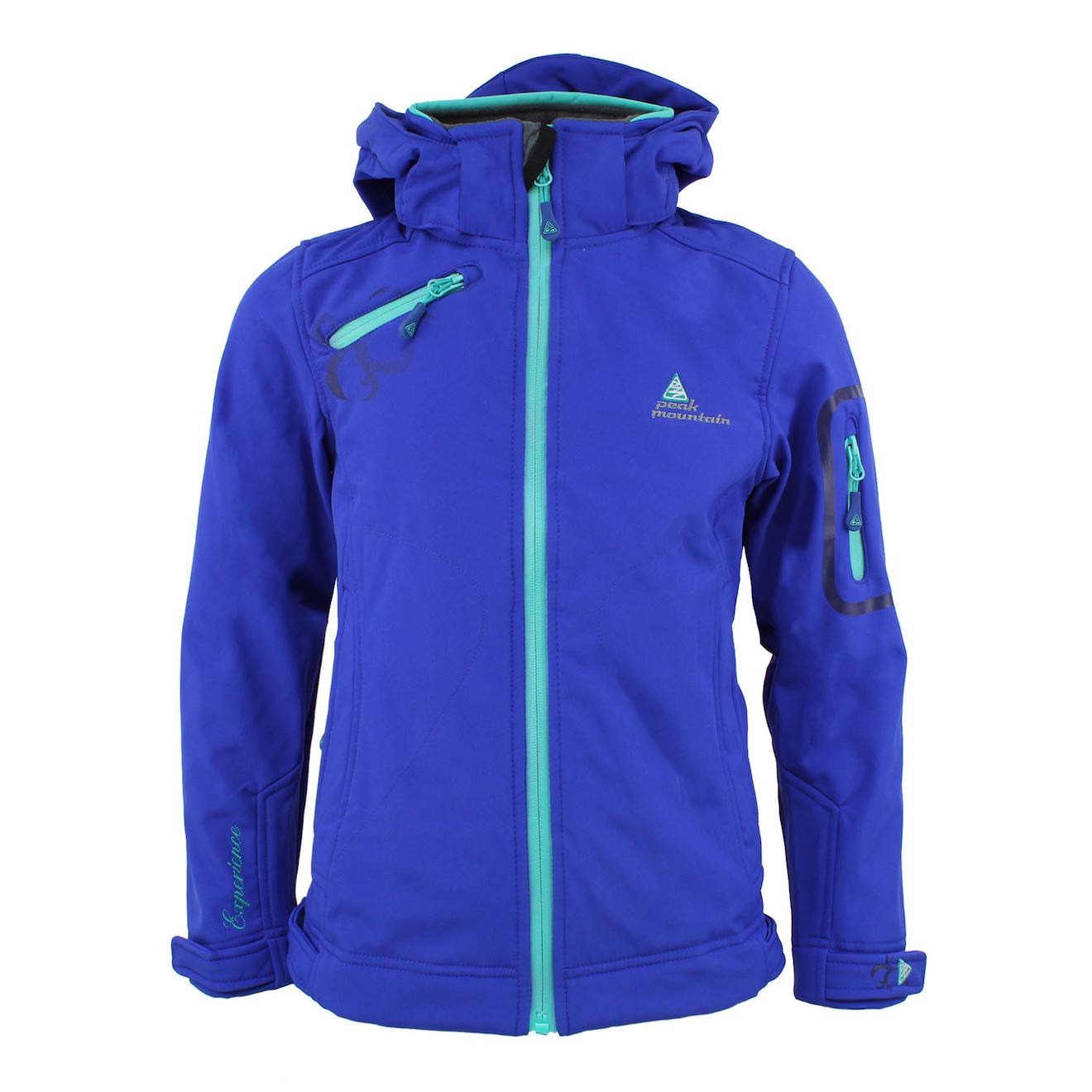 Blouson De Ski Fille Gasoftibi Bleu