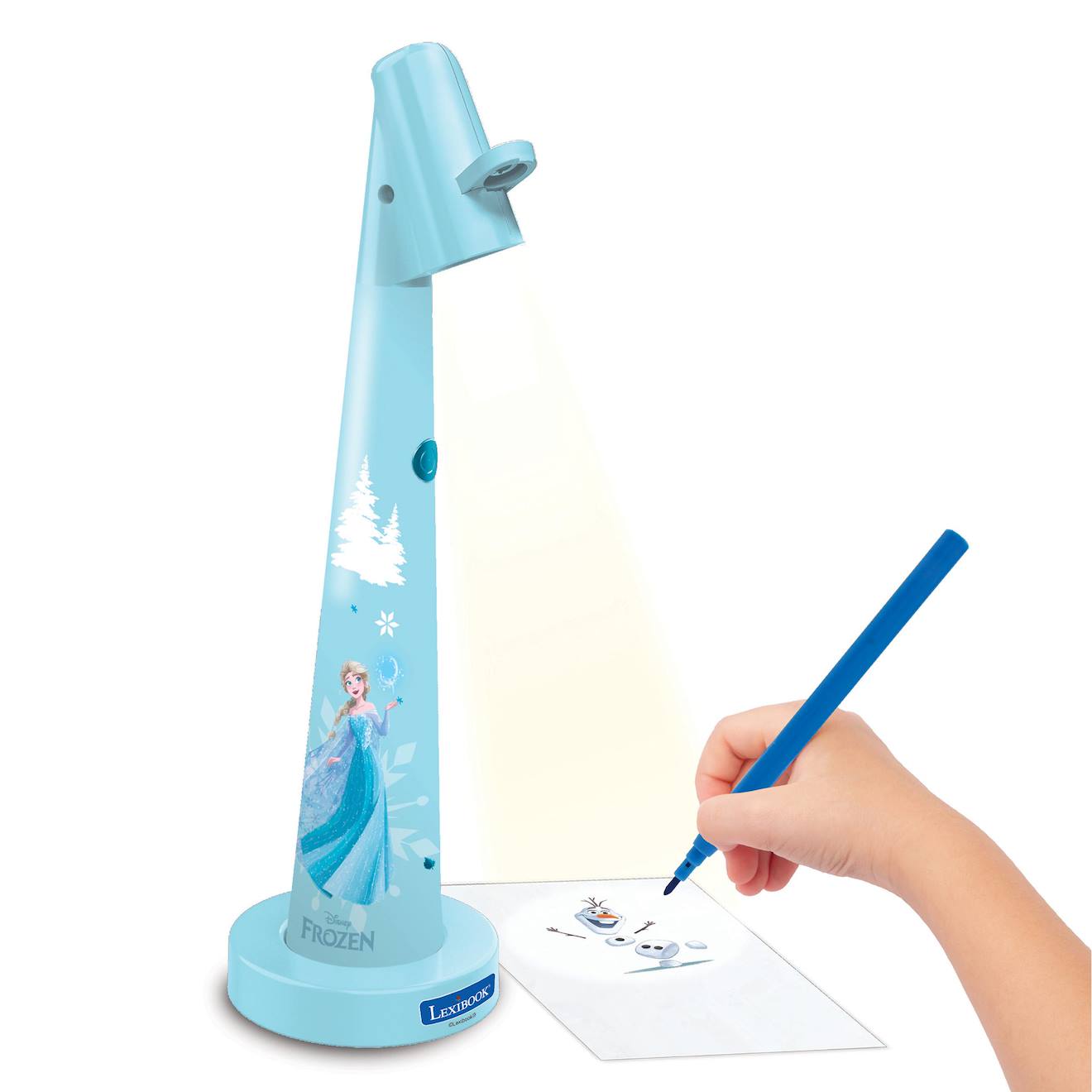 La Reine Des Neiges Projecteur À Dessins Bleu