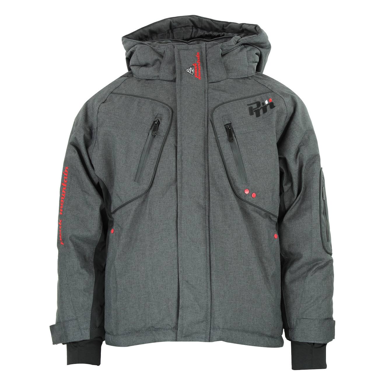 Blouson De Ski Garçon Ecamate Anthracite