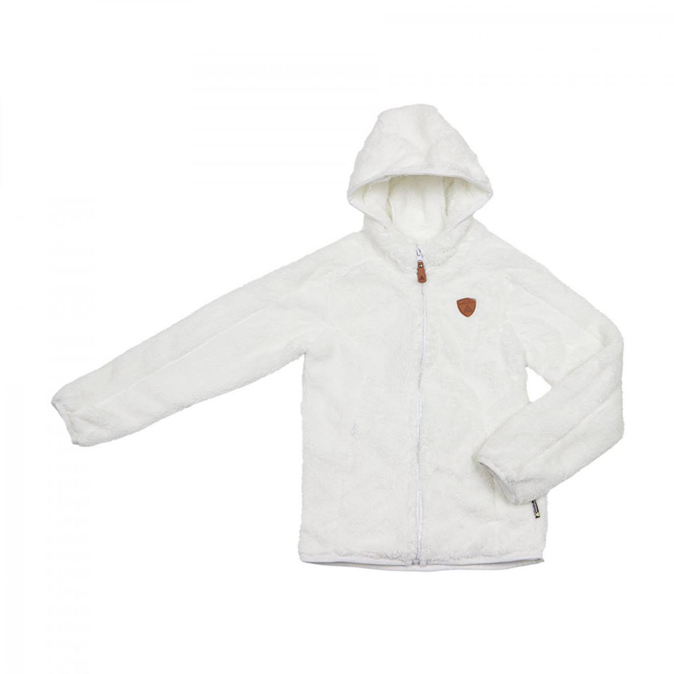 Blouson Polaire Fille Galane Blanc