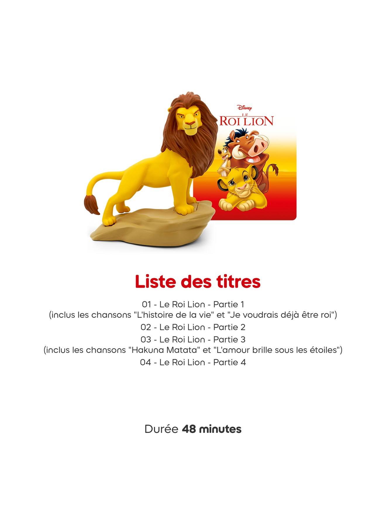 Coffret Toniebox 2 Disney Avec Le Roi Lion Et Baloo Multicolore (tonies) - Image 2