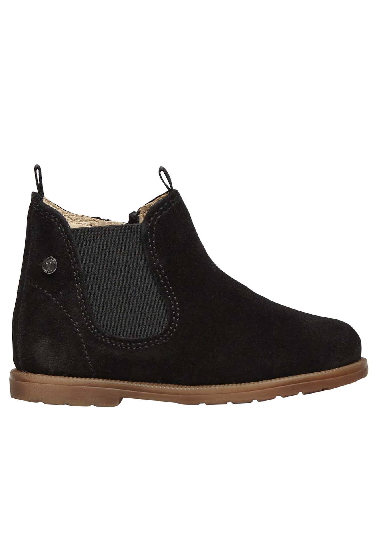 Bottines En Sude Winter Wood Noir- 112$