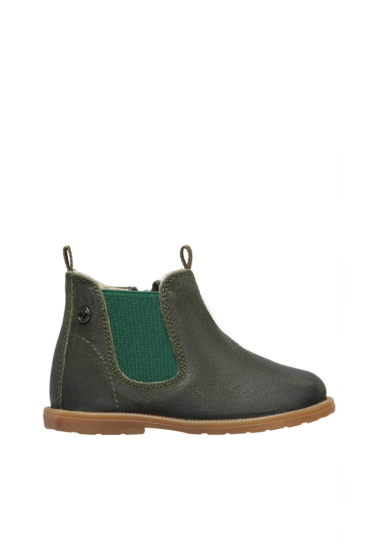 Bottines En Suède Winter Wood Vert-