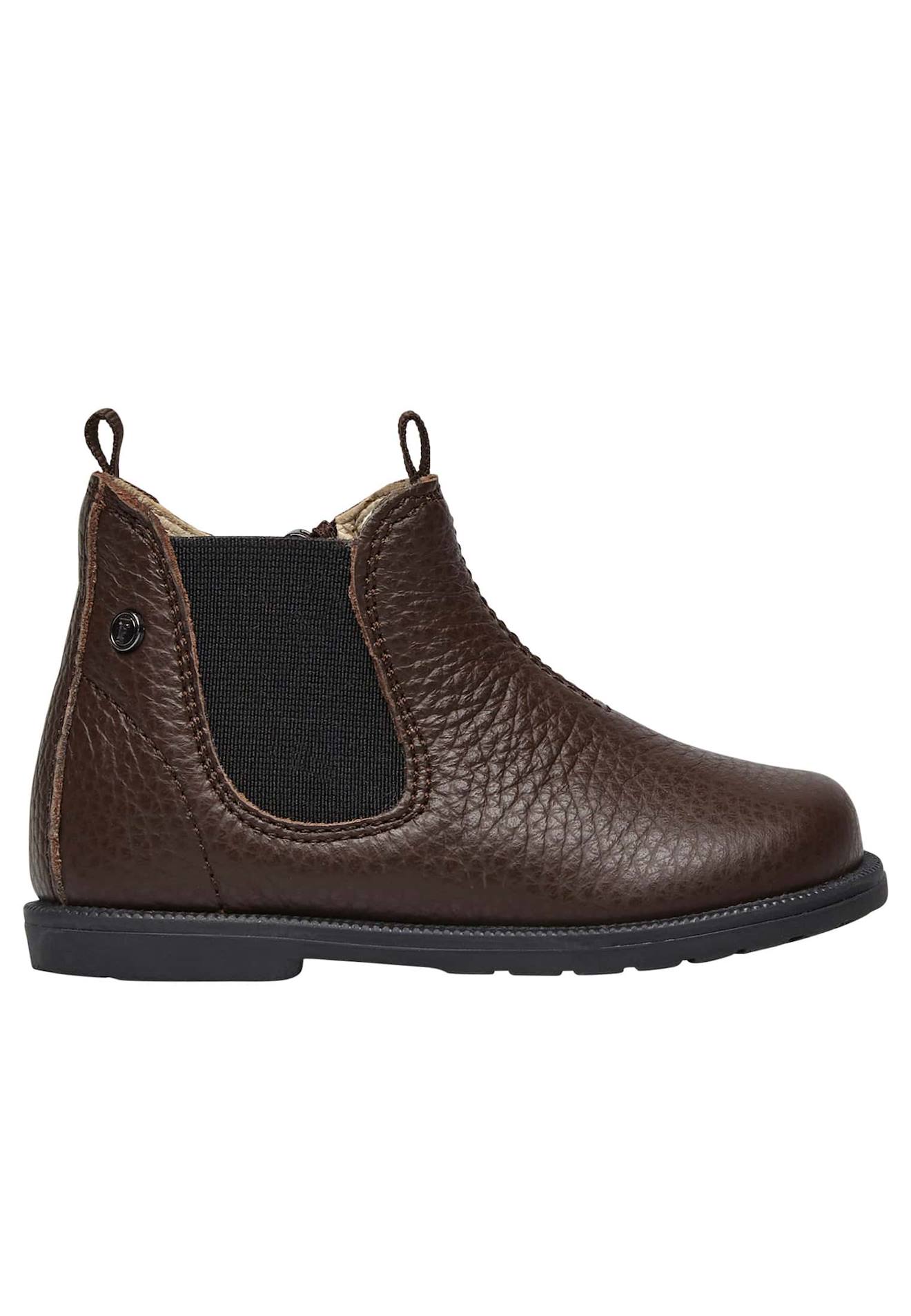 Bottines En Cuir Winter Wood Marron-
