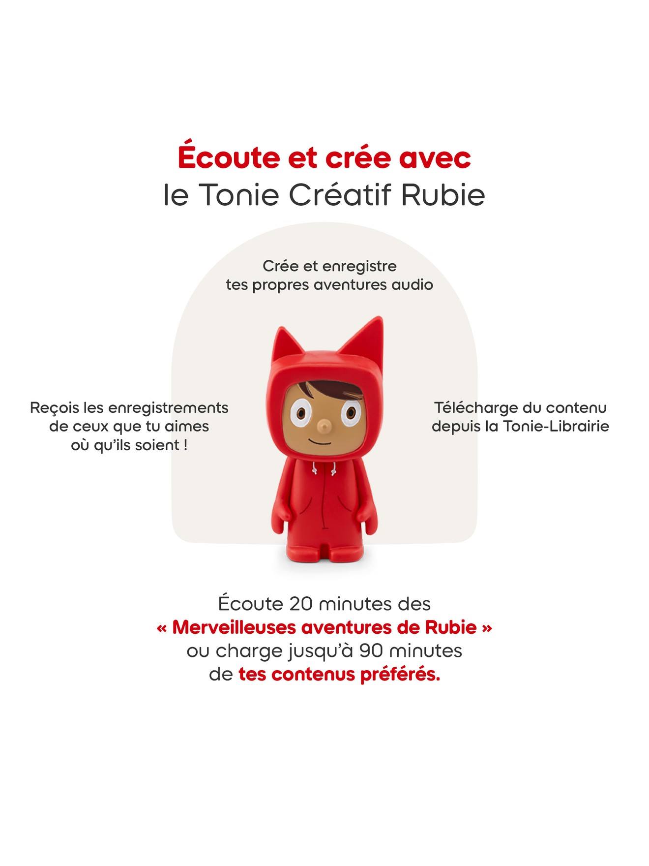 Toniebox 2 Pack Avec 2 Figurines – Boîte à Histoire Sans écran Pour Enfants De 1 à 9 Ans – Bleu Ciel, Robuste, Interactive