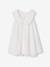 Robe évasée fille tulle brodée blanc 2 - vertbaudet enfant 