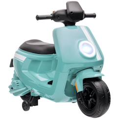 Jouet-Jeux de plein air-Sports de glisse et à roues-Véhicules enfant-Scooter électrique enfant - moto enfant 6v 25w 2 vitesses 1,5-3 km/h max. - effets sonores lumineux