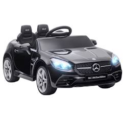 Jouet-Jeux de plein air-Voiture électrique enfant mercedes slc 300 6 v 5 km/h max. Télécommande effets sonores lumineux