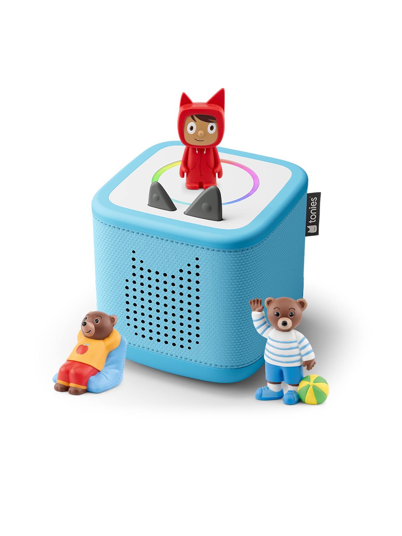 Tonies Toniebox 2 Pack Boite À Histoire Pour Enfant 1 À 9 Ans, Robuste & Facile À Utiliser, Petit Ours Brun, Bleu Multicolore (tonies) - Couverture