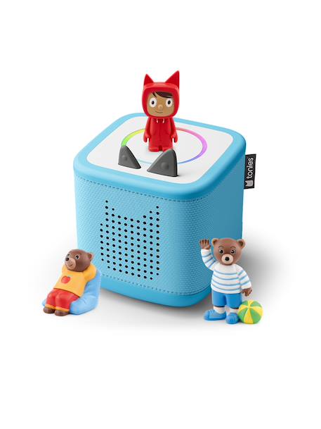 tonies - Tonies Toniebox 2 Pack Boite À Histoire Pour Enfant 1 À 9 Ans, Robuste & Facile À Utiliser, Petit Ours Brun, Bleu Multicolore