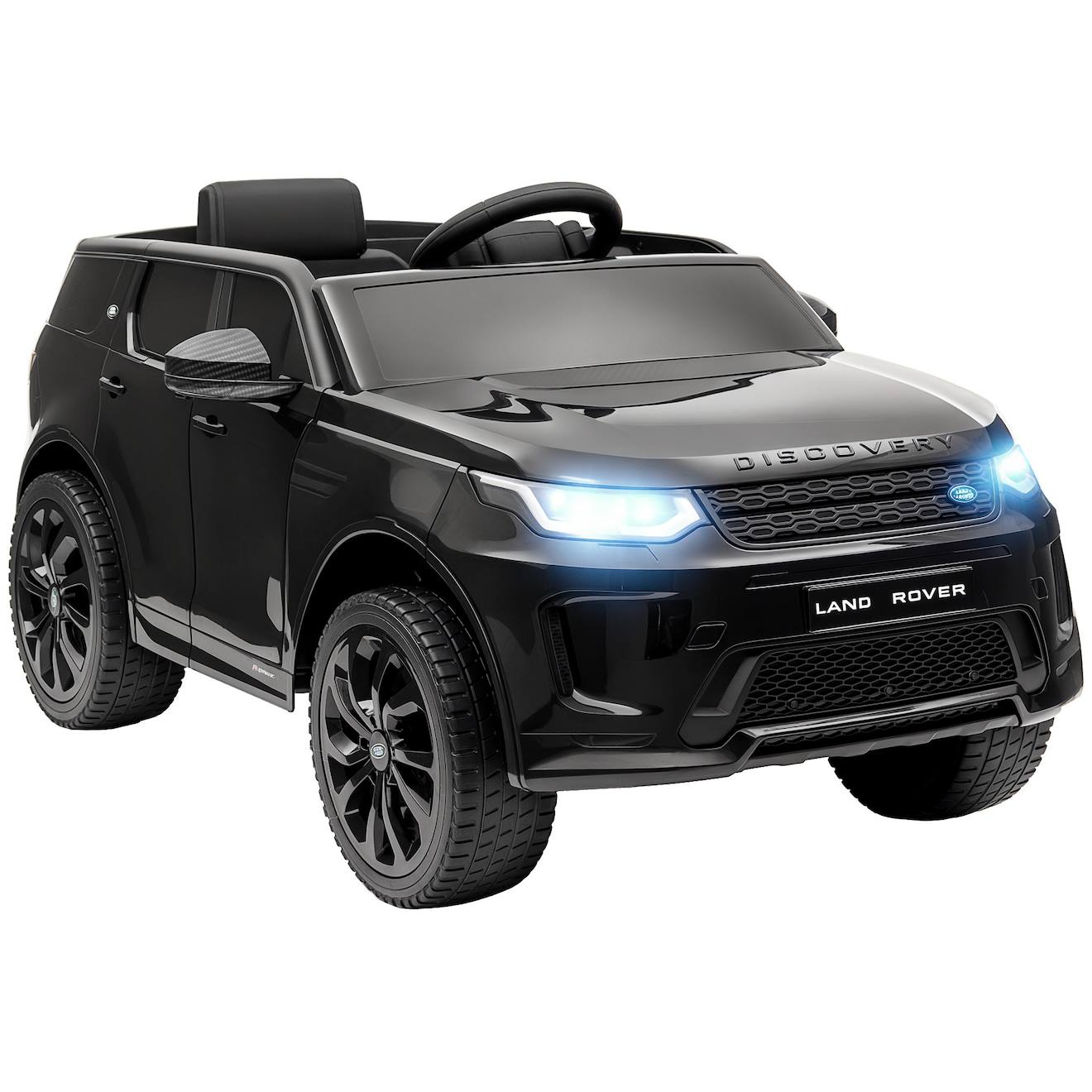 Voiture Électrique Enfant Land Rover Discovery Sport - 12v, 5km/h Max. - Nombreux Effets - Télécommande Noir