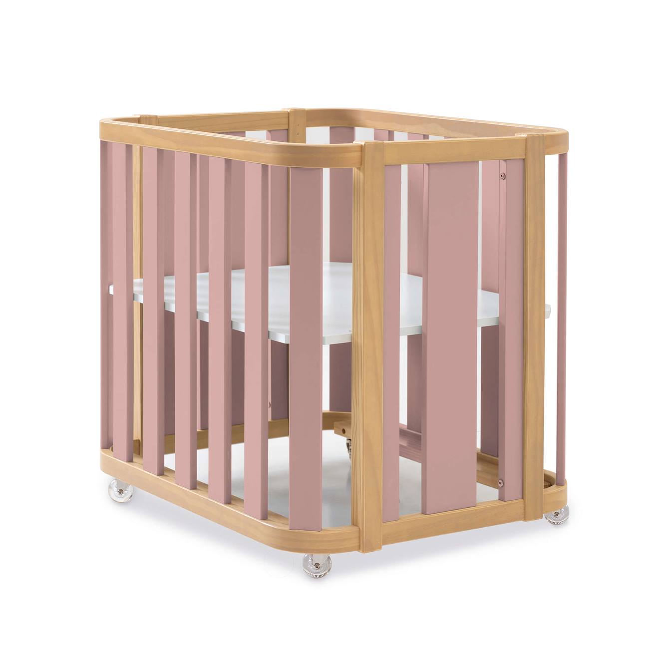 Berceau Ovale Pour Bébé Rose