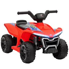 Jouet-Jeux de plein air-Sports de glisse et à roues-Véhicules enfant-Quad électrique enfant 6v max. 2,5km/h phare effet sonore marche av-ar