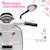 Scooter électrique enfant vespa 6v - musiques, feu av, entrée usb, radio fm - 2 roues auxiliaires Blanc+Rose+Vert 5 - vertbaudet enfant 