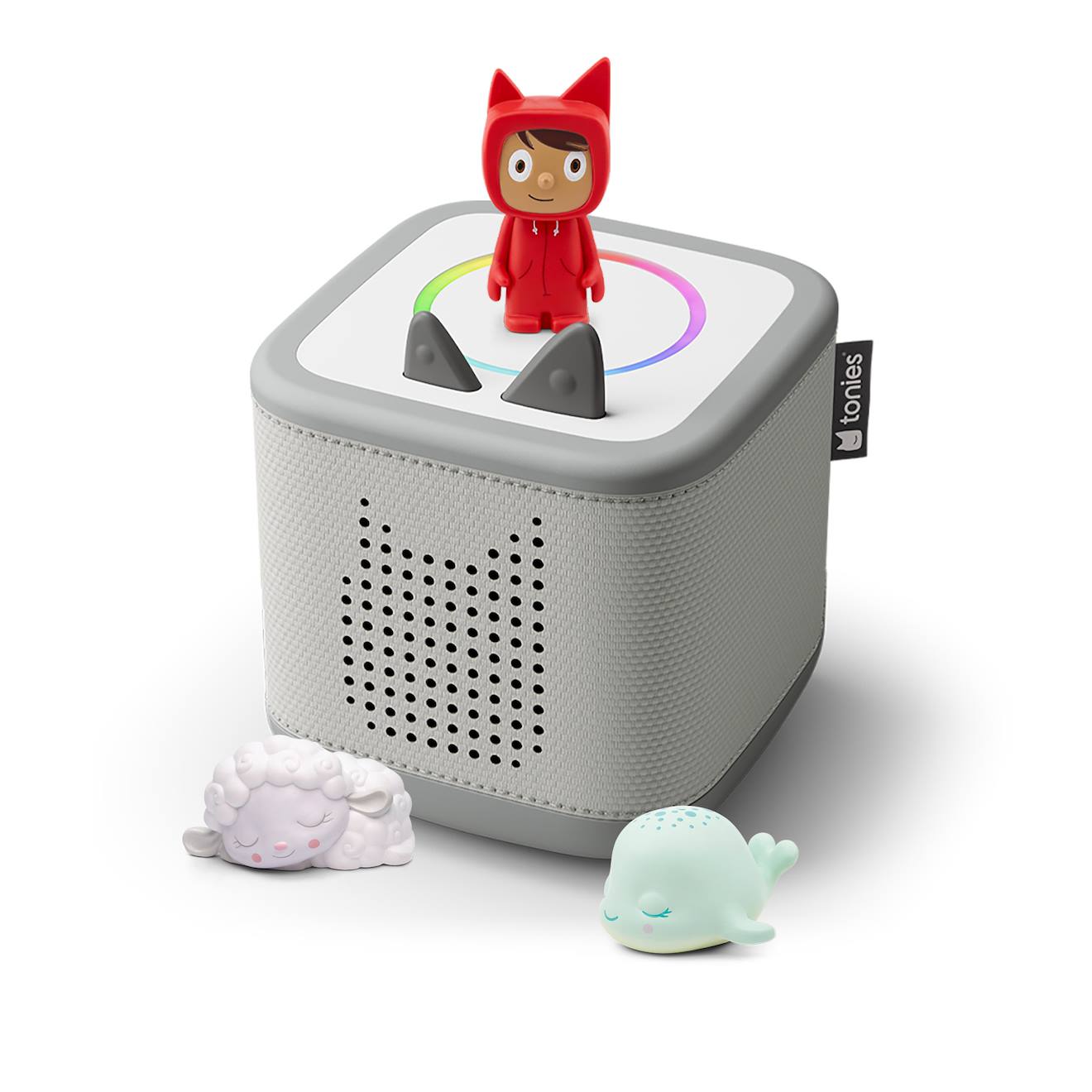 Tonies Toniebox 2 Pack Boite À Histoire Pour Enfant 1 À 9 Ans, Robuste & Facile À Utiliser, Les Copains Du Dodo, 2 Figurines, Gris Lune Multicolore (tonies) - Couverture