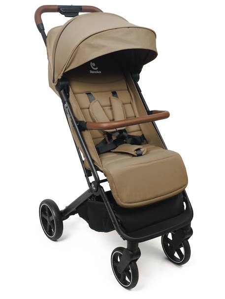 Renolux - Poussette Compacte Avec Moustiquaire Screen Camel