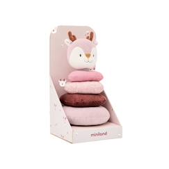 Jouet-Anneau empilable en forme de cerf pour bébé