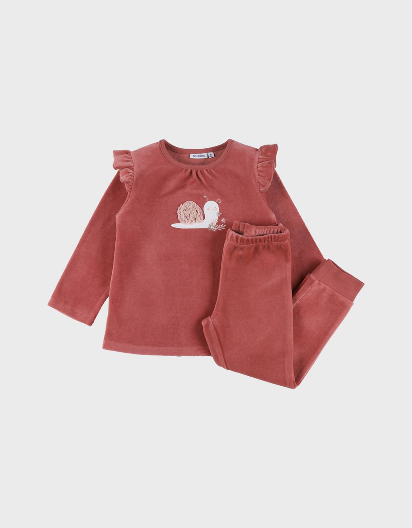 Pyjama Velours Rouge