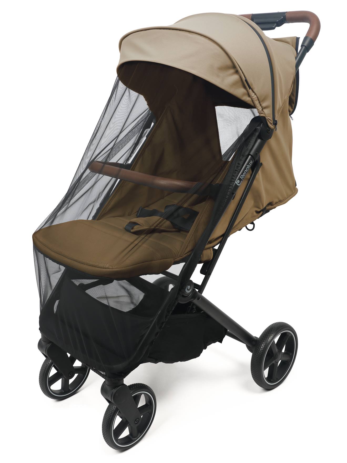 Poussette Compacte Avec Moustiquaire Screen Camel (Renolux) - Image 1