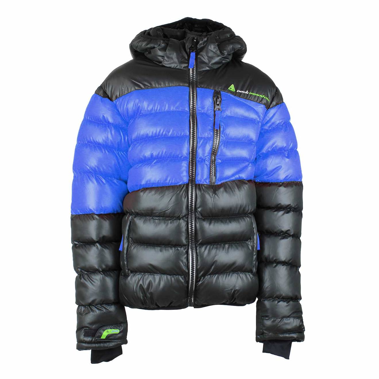 Doudoune De Ski Garçon Ecaptin Noir/bleu