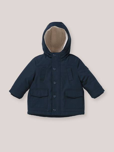 Bébé-Parka doublée sherpa bébé
